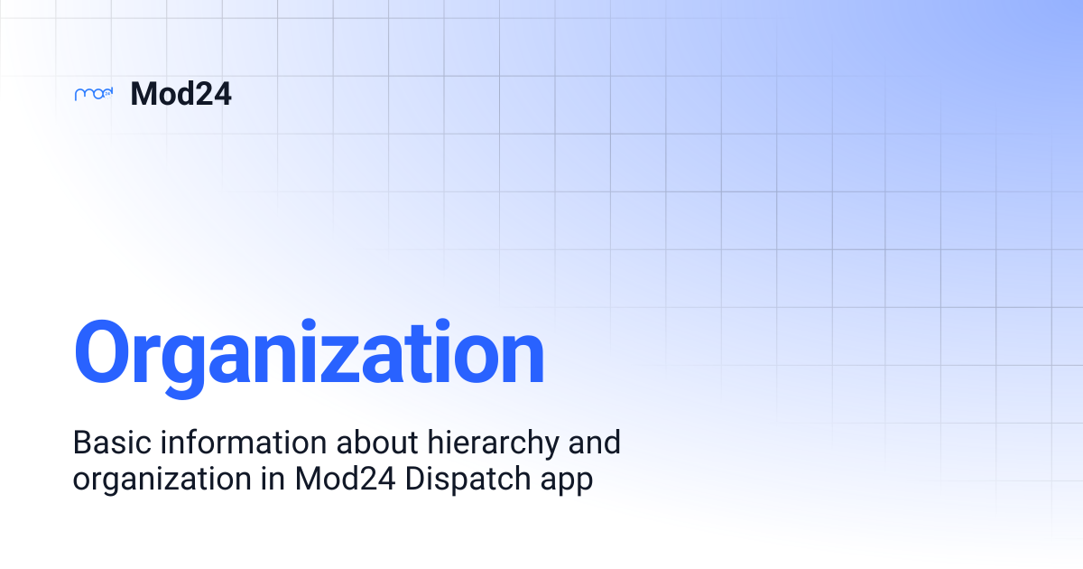 Organization | Mod24